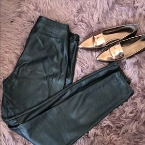H&M Imitation leather pants